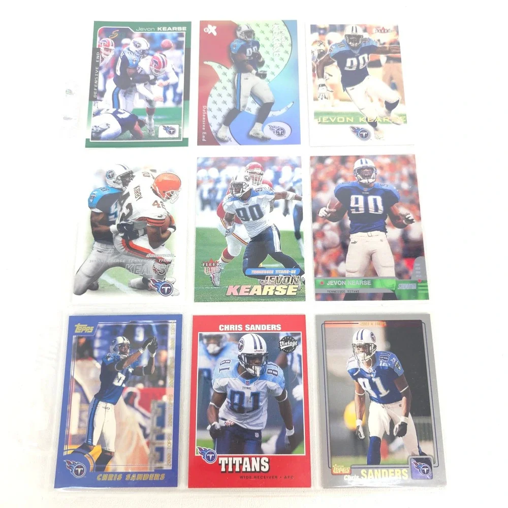 Tennessee Titans 72 Football Cards Dyson Mason Kearse Rolle Bishop 90s 00s NFL‎ - Picture 5 of 16
